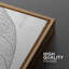 «Marine Blue Mid Century Modern Minimalist Abstract Shapes», 2 pièces sur toile-99016442-99016443