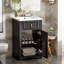 Meuble-lavabo de 20 pouces avec lavabo en céramique, porte à fermeture douce, tablette réglable et support de rangement fixé à la porte-1089394273