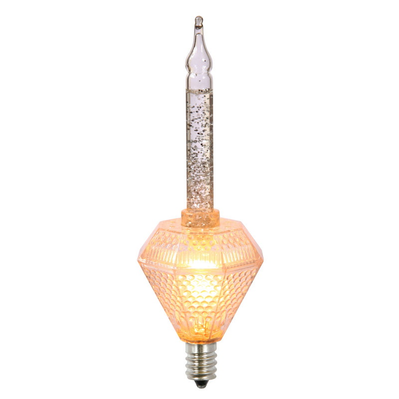 Glitter Bubble Light Set, Clear
