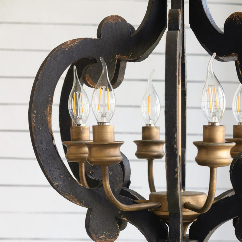 Luminaire suspendu avec chaîne réglable, Noir