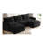 109'' Upholstered Sectional Sofa with Ottoman-1659050482