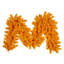 24" Flocked Yellow Artificial UnLit Wreath with 150 PVC Tips