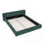 Structure de lit tapissier grand avec chenille-1283289580
