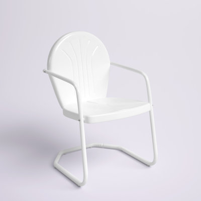 Alaniz Premium All-Weather Wicker Outdoor Dining Armchair