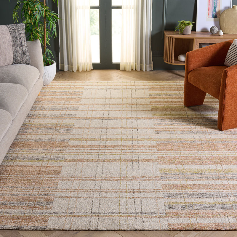 Metro Hand Tufted Performance Abstract Rug, Rectangle 8' x 10'