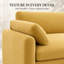 Fauteuil surdimensionné en chenille de 50 po de large Orelvessique avec assise profonde, coussins amovibles et 2 coussins-1407735956