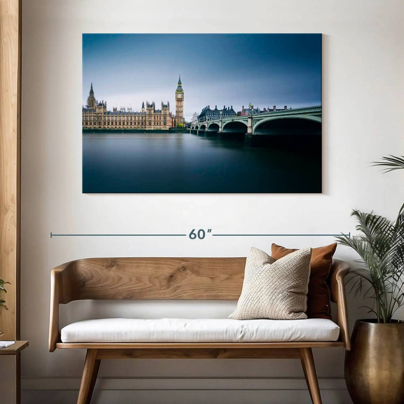 Nicci London Riverside Blue Hour, H 32 po x l 48 po