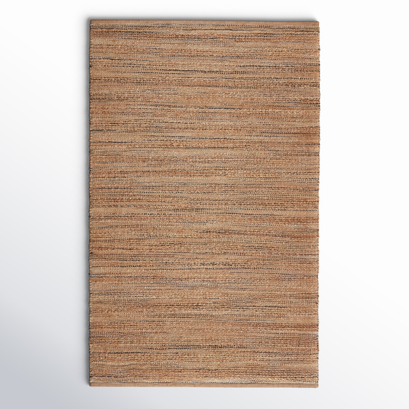 Caroline Tan Hand-Woven Rug, Rectangle 2'6" x 4'