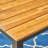 Fashionable Wood Outdoor Table With Iron Construction, 70.15" X 34" 30 And Console Table, Deep Wide 30" H