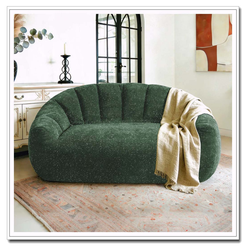 Canapé Bear Paw, fauteuil à billes Comfy, Vert
