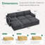 Canapé modulaire en chenille réversible Abramson-69362216