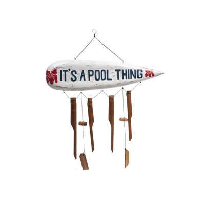 Norvol "It's a Pool Thing" Wind Chime By RAM Game Room