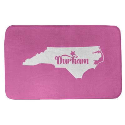 Tapis rectangulaire antidérapant pour salle de bain