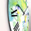 Daisy Flowers Aquarelle Impression II - Horloge murale traditionnelle-60280389