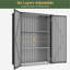 5 × 1.5ft Garden Metal Storage Cabinet Waterproof