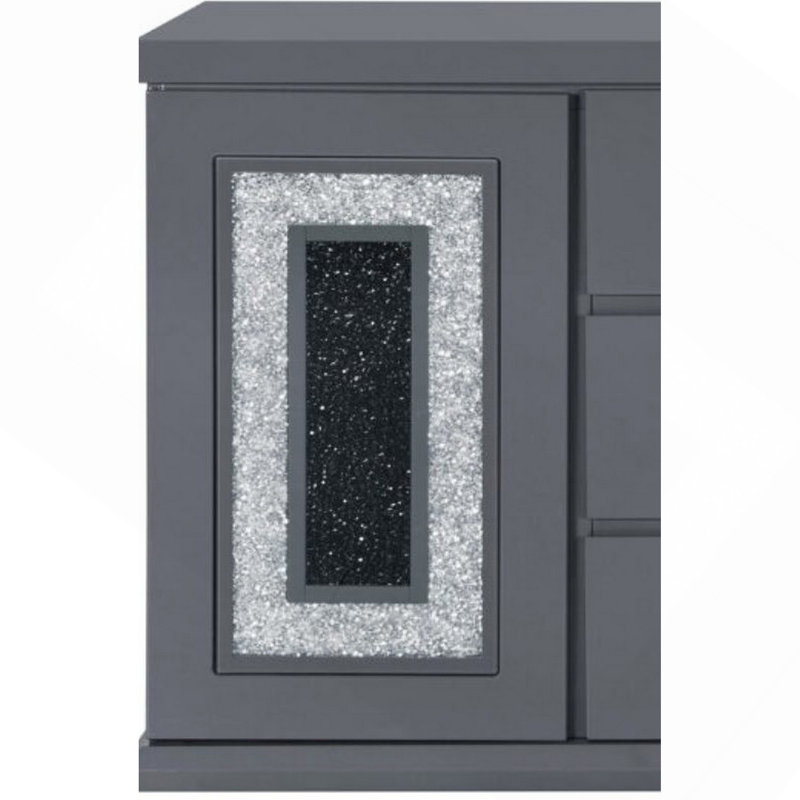 Buffet gris foncé