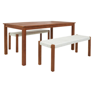 Mambo 67" Acacia Patio Dining Set