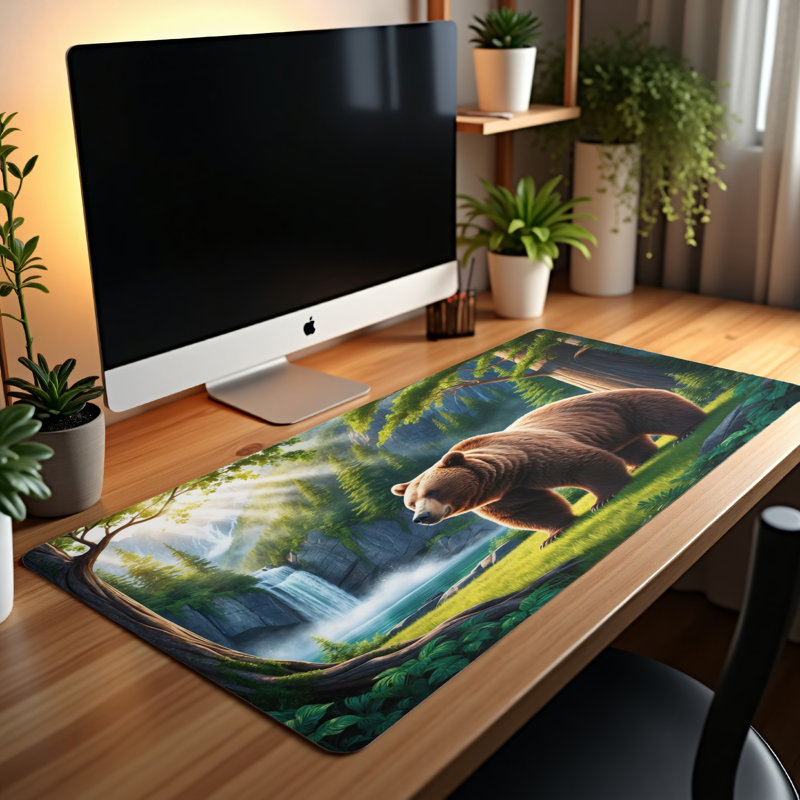 Polyester Desk Pad, 31.5x15.5