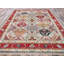 Tapis oriental vert en laine noué à la main 7 pi 10 po x 9 pi 10 po - MOA102302