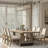 Extendable Trestle Dining Table