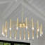Lustre à intensité variable 18 lumières Apogeeville-205092697
