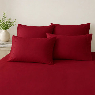 6-Piece Premium Deep Pockets Microfiber Sheet Set