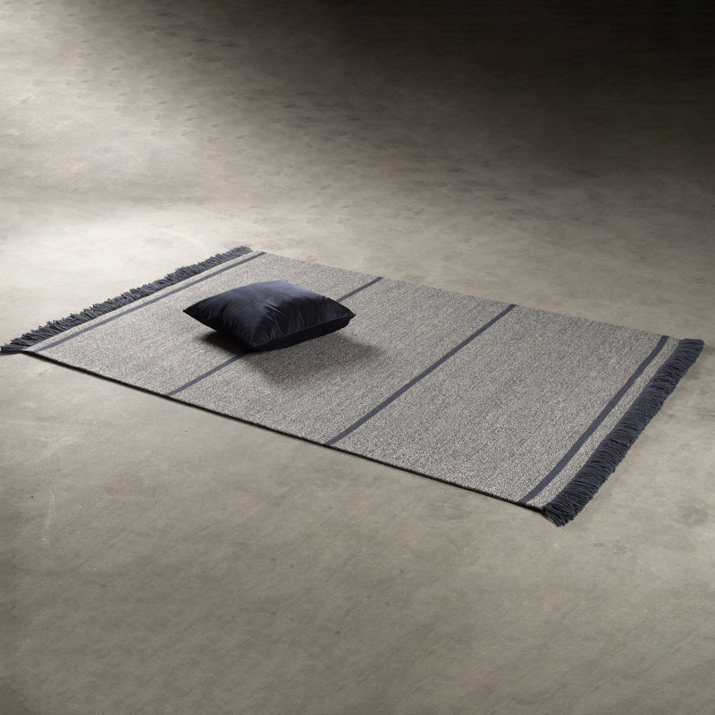 Marronnier Striped Hand Woven Area Rug, Rectangle 140 x 200cm