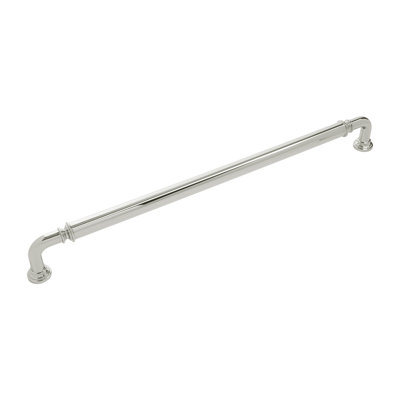Berkshire Collection Appliance Pull - 18" Center to Center Cabinet Pull Polished Nickel - Farmhouse Hardware for Drawers & Cabinets