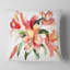 Aquarelle de fleurs de lys - coussin à imprimé floral-29883345-29883349