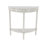 Mcbroom Wood Half Moon 1 Shelf Console Table-1362153406
