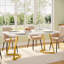 Unfinished Metal Base Dining Table-889820310-889820309