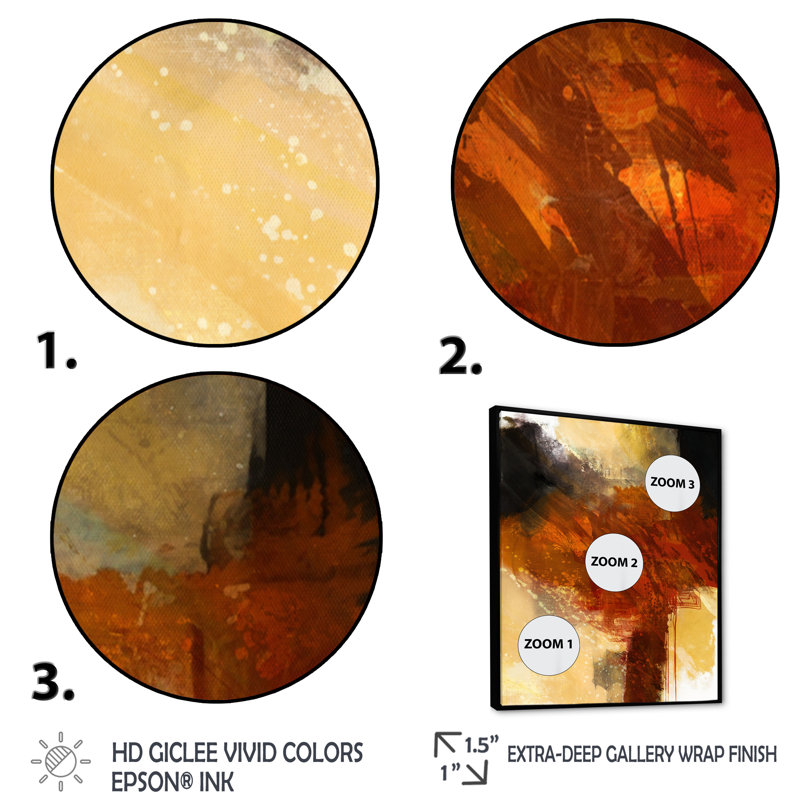 Terra Rosa Earth Mysteries I 29, L 12 po x H 20 po, Cadre flottant noir