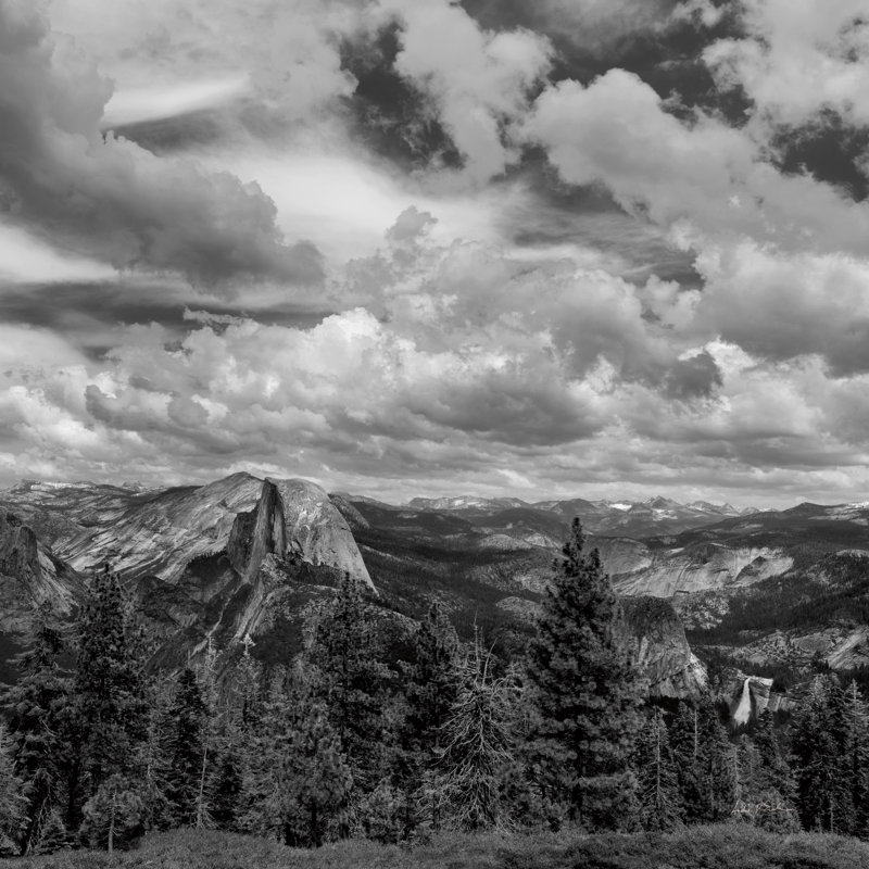 Yosemite IV by Andre Eichman - No Frame Print on Canvas, 91cm H x 91cm W x 3.8cm D
