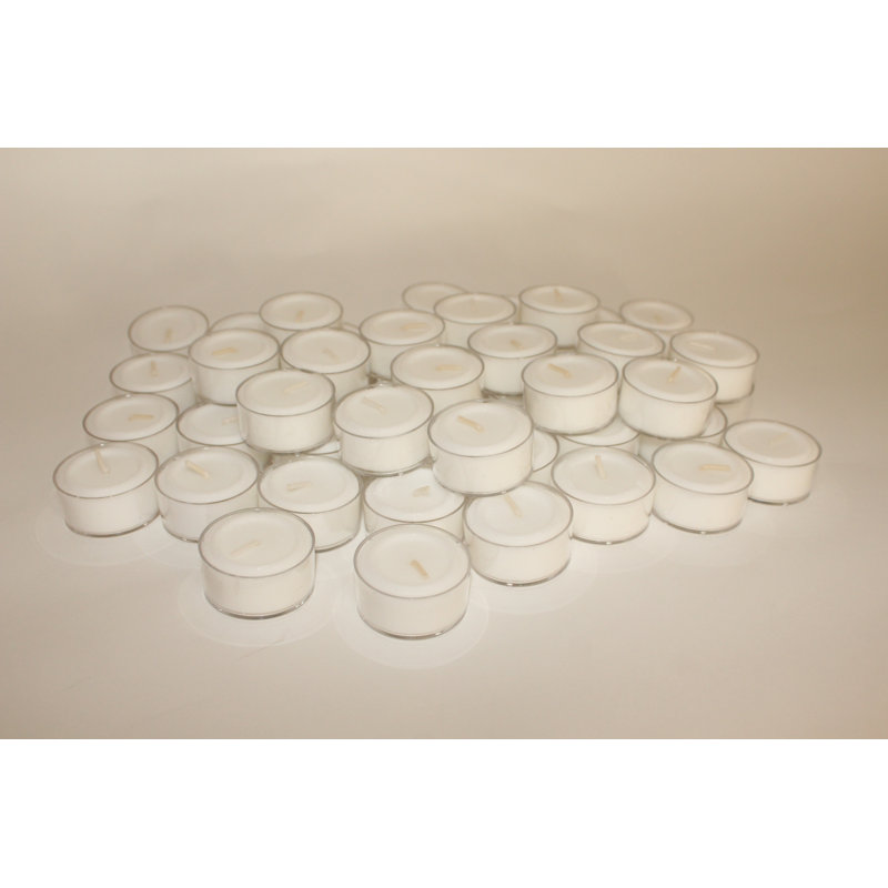 Ensemble de bougies chauffe-plat 50 pièces Tealights