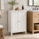 Putney Two-Door Freestanding Floor Bathroom Storage Cabinet