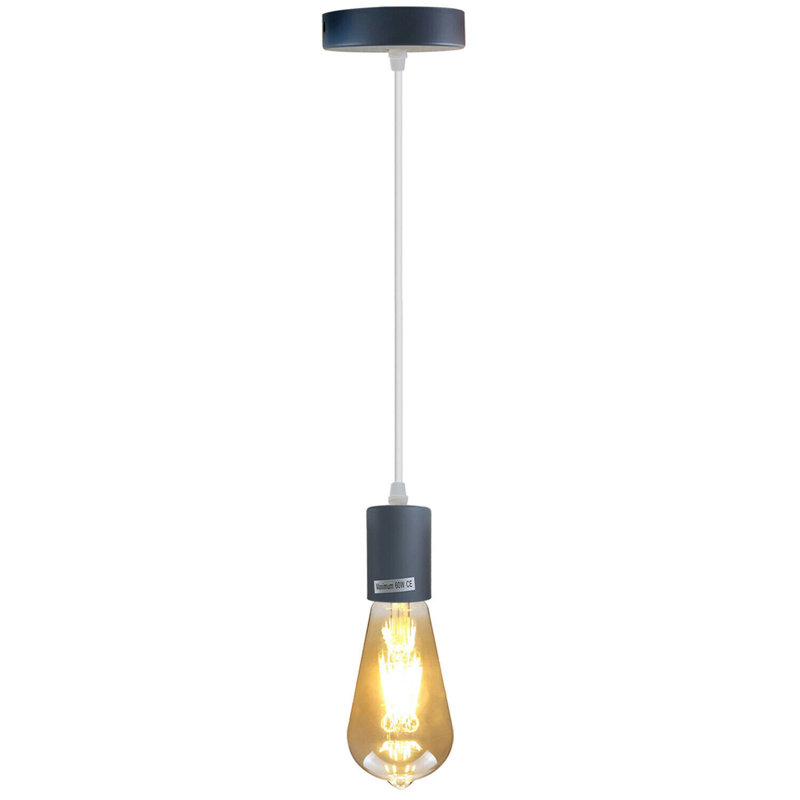 Kingsville 1 - Light Single Pendant, Grey
