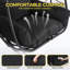 Fauteuil suspendu suspendu en osier avec support et coussin lavable pour patio-1700811282-1700811283