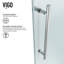 Winslow 46.5 in. W x 74 in. H Frameless Sliding Rectangle Shower Enclosure-2059494550