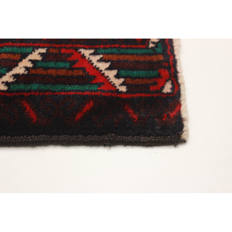 Tapis bleu marine Teimani 2 pi 10 po x 4 pi 7 po
