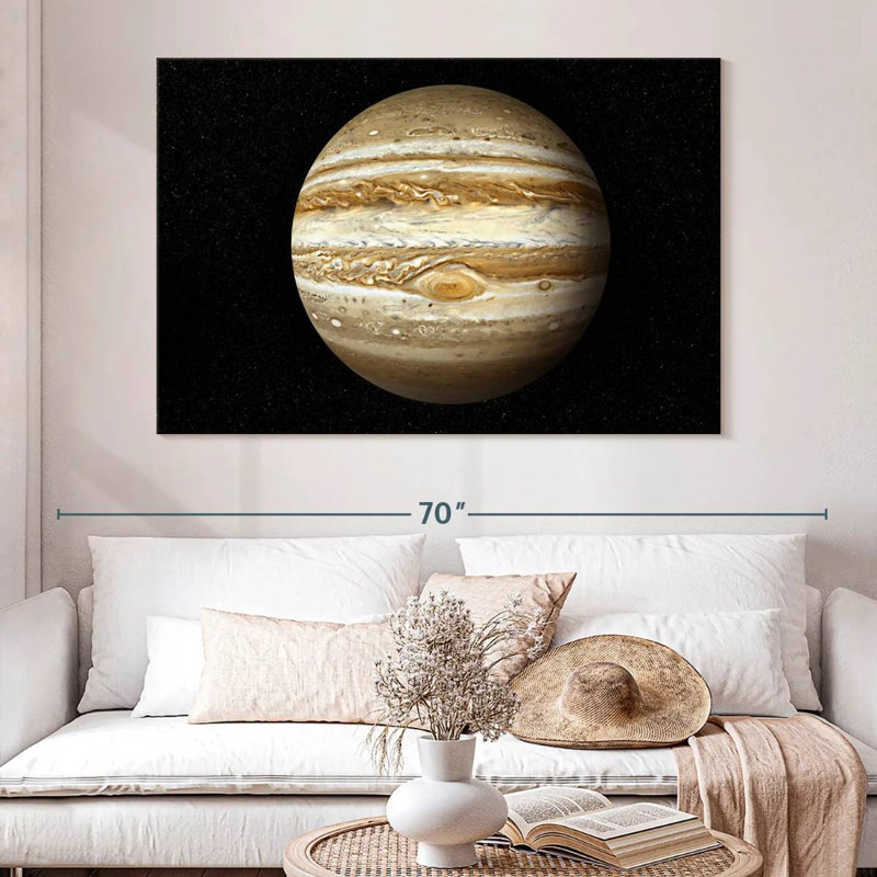 Oberle Jupiter Planet, 34" H x 51" W