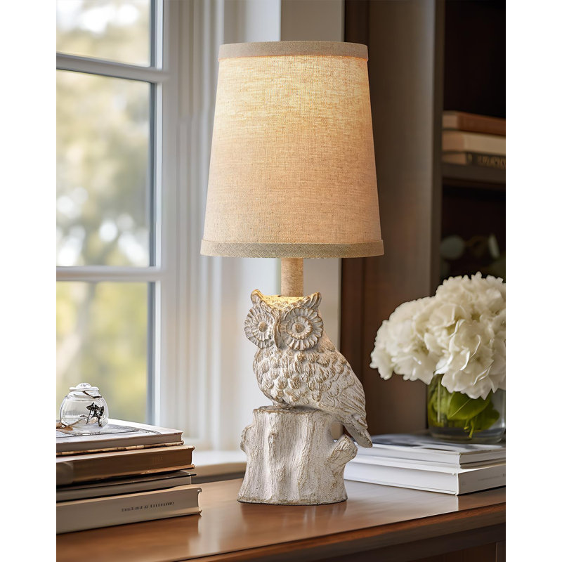 Lampe de table USB en résine Dekeles