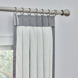 Breeze Pure Linen 100% Linen Room Darkening Curtain