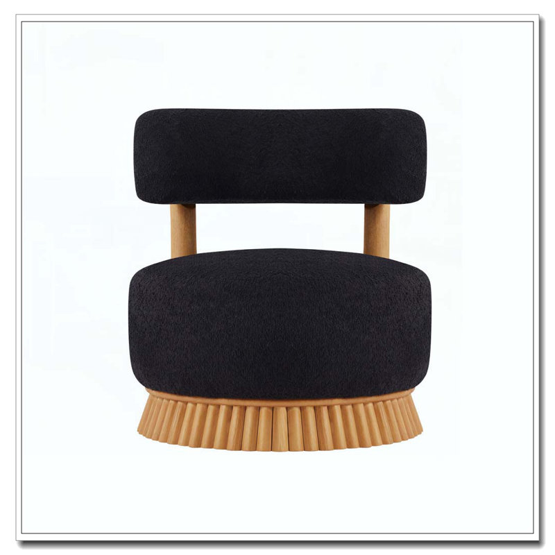 Ensemble de chaises Modern Farmhouse, Noir, 2
