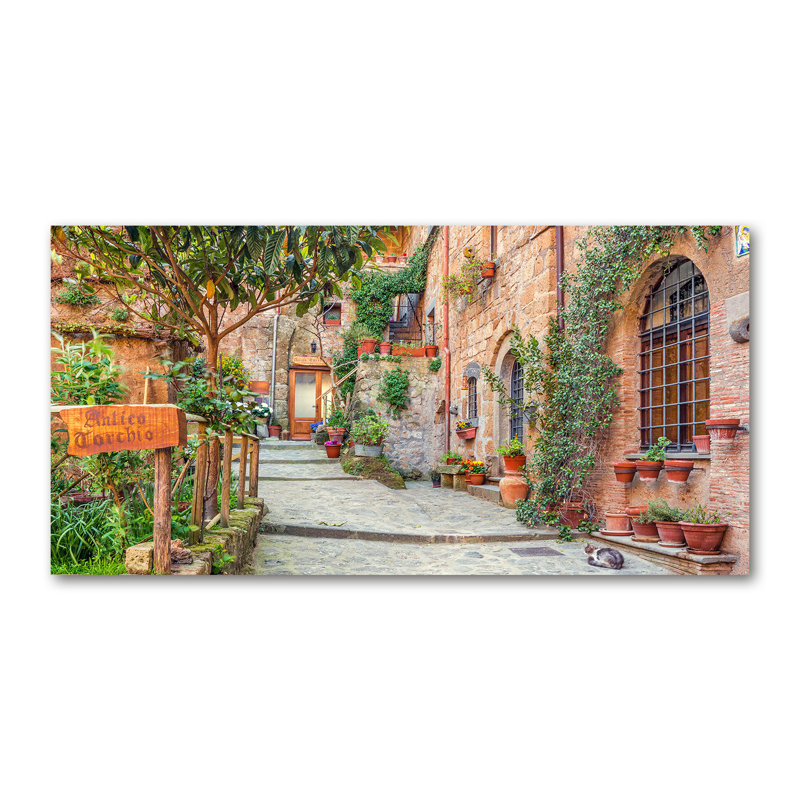 Italian Streets - Wrapped Canvas Print