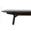 Fleet Extendable Oak Metal Base Dining Table