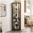 Modern Corner Curio Cabinet for Living Room-1680166357