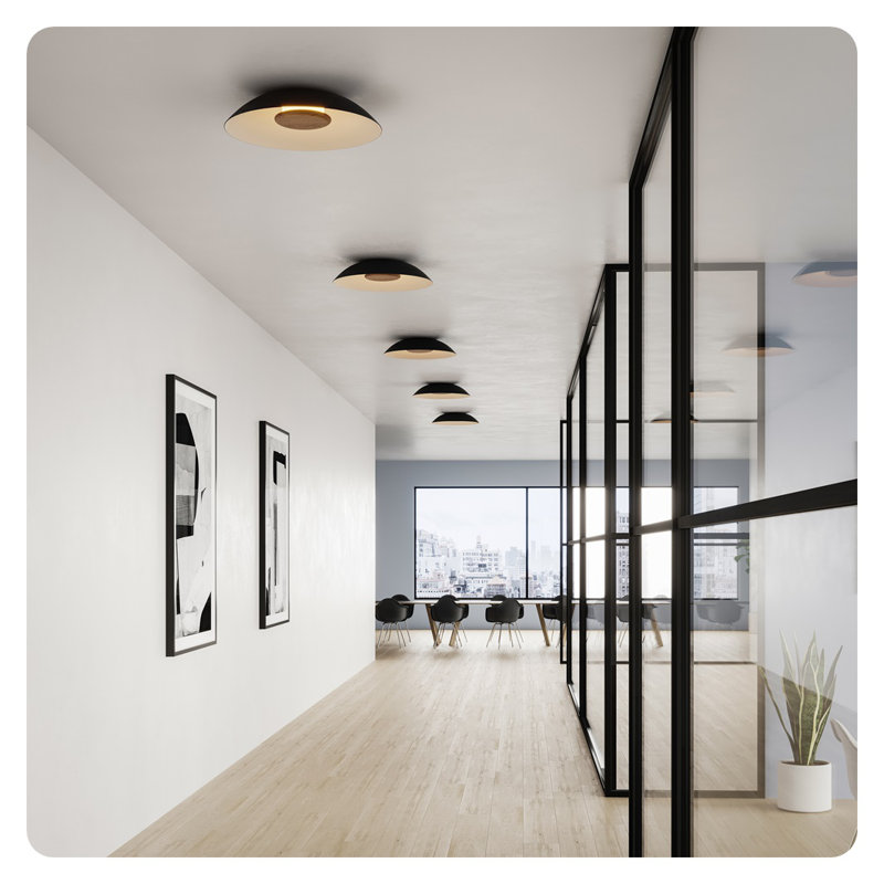 Volo 24" LED Flush Mount, 2700K, Deux
