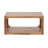 Dahl Solid Mango Wood Coffee Table with Negative Space for Living Room Table Decor