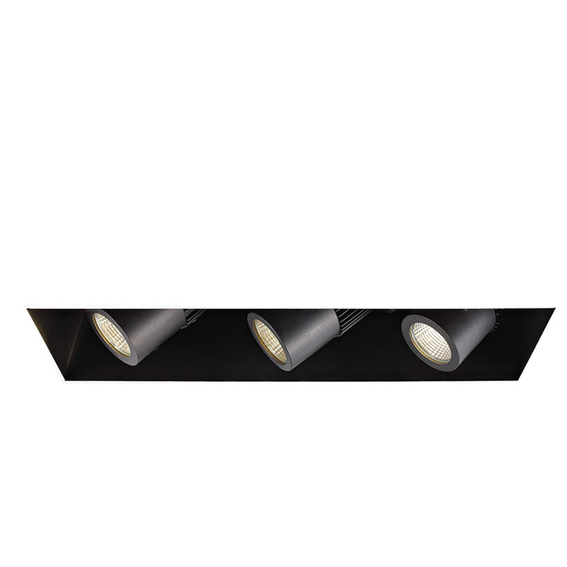 Ensemble d’éclairage encastré multi-spotlight del Precision, Inondation