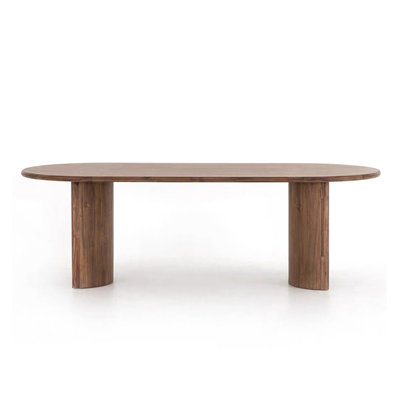 Ancient style solid wood dining table